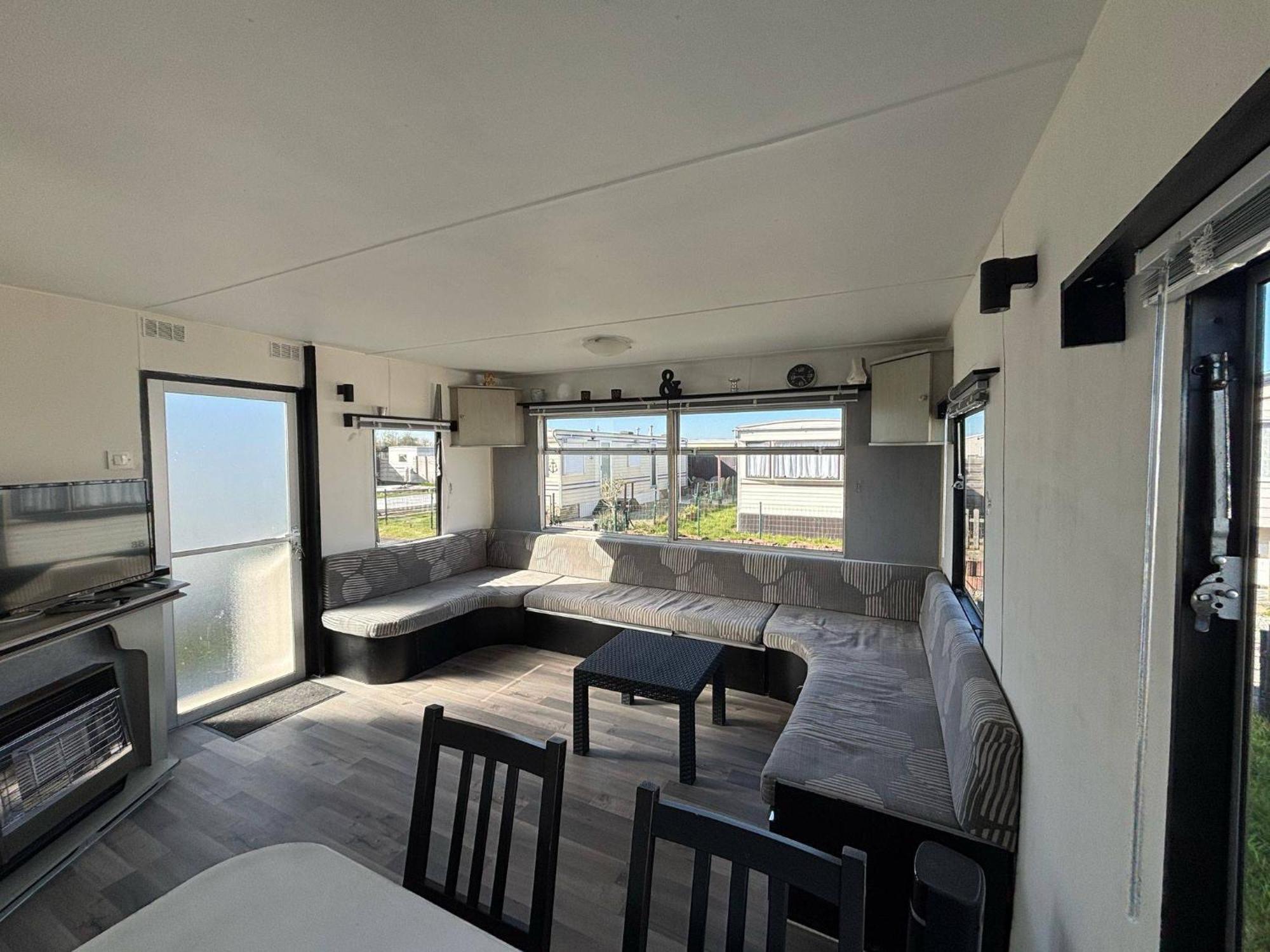 Mobile Home Au Camping New Vennepark Harendijk المظهر الخارجي الصورة